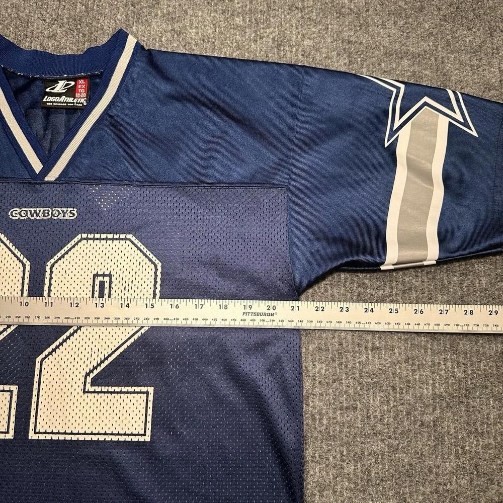 Vintage Dallas Cowboys Emmitt‎ Smith #22 Jersey Youth XL Logo Athletic